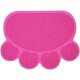 Pet Cat Litter Mat, SUAVER PVC Non-Slip Paw Shaped Cat Litter Tray Mat Pet Food Water Bowl Placement Mat Pet Feeding Mats, 30 x 40 cm (Lotus Pink) Pet Cat Litter Mat, SUAVER PVC Non-Slip Paw Shaped Cat Litter Tray Mat Pet Food Water Bowl Placement Mat Pet Feeding Mats, 30 x 40 cm (Lotus Pink)