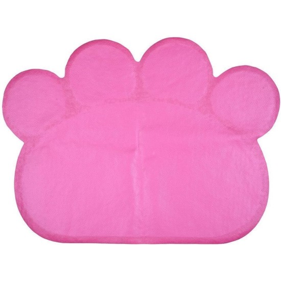 Pet Cat Litter Mat, SUAVER PVC Non-Slip Paw Shaped Cat Litter Tray Mat Pet Food Water Bowl Placement Mat Pet Feeding Mats, 30 x 40 cm (Lotus Pink) Pet Cat Litter Mat, SUAVER PVC Non-Slip Paw Shaped Cat Litter Tray Mat Pet Food Water Bowl Placement Mat Pet Feeding Mats, 30 x 40 cm (Lotus Pink)