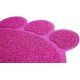 Pet Cat Litter Mat, SUAVER PVC Non-Slip Paw Shaped Cat Litter Tray Mat Pet Food Water Bowl Placement Mat Pet Feeding Mats, 30 x 40 cm (Lotus Pink) Pet Cat Litter Mat, SUAVER PVC Non-Slip Paw Shaped Cat Litter Tray Mat Pet Food Water Bowl Placement Mat Pet Feeding Mats, 30 x 40 cm (Lotus Pink)
