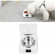 Pet Smart Feeder, Feeding Bowl for Dogs and Cats for Small and Medium Pets, 350 ml Open Cover, Induction, Lid Opening, Rechargeable Feeder
