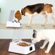 Pet Smart Feeder, Feeding Bowl for Dogs and Cats for Small and Medium Pets, 350 ml Open Cover, Induction, Lid Opening, Rechargeable Feeder