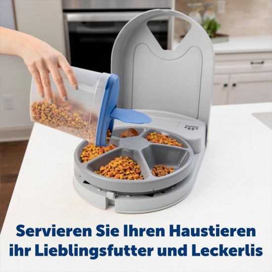 PetSafe Automatic feeder for meals. PetSafe Automatic feeder for meals.