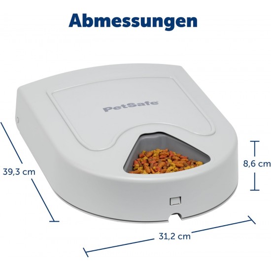 PetSafe Automatic feeder for meals. PetSafe Automatic feeder for meals.