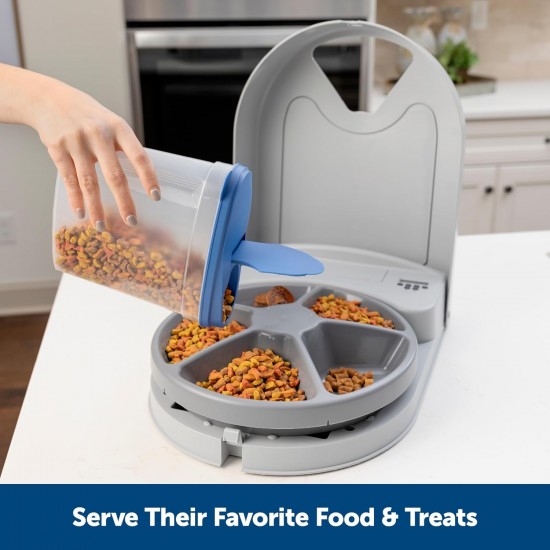 PetSafe Automatic feeder for meals. PetSafe Automatic feeder for meals.