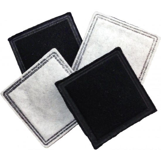 PetSafe Drinkwell Replacement Filter for Current Pet Fountains, Pack of 4, Organic Charcoal Carbon Filter for Cats and Dogs PetSafe Drinkwell Replacement Filter for Current Pet Fountains, Pack of 4, Organic Charcoal Carbon Filter for Cats and Dogs