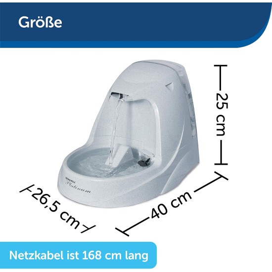 PetSafe Drinkwell Water Fountain Adjustable Flow Easy Clean Fountain for Pets PetSafe Drinkwell Water Fountain Adjustable Flow Easy Clean Fountain for Pets