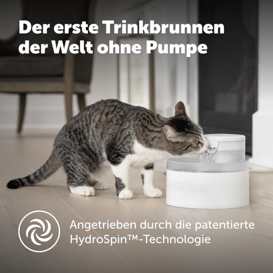 PetSafe Outlast Drinking Fountain without Pump, 1.7 L, Drinking Fountain for Cats and Small Dogs, Dishwasher Safe, Easy Assembly and Cleaning, Water Filter Included PetSafe Outlast Drinking Fountain without Pump, 1.7 L, Drinking Fountain for Cats and Small Dogs, Dishwasher Safe, Easy Assembly and Cleaning, Water Filter Included