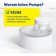 PetSafe Outlast Drinking Fountain without Pump, 1.7 L, Drinking Fountain for Cats and Small Dogs, Dishwasher Safe, Easy Assembly and Cleaning, Water Filter Included PetSafe Outlast Drinking Fountain without Pump, 1.7 L, Drinking Fountain for Cats and Small Dogs, Dishwasher Safe, Easy Assembly and Cleaning, Water Filter Included