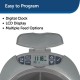 PetSafe Programmable Pet Feeder for 6 Meals, Automatic Feeder for Dogs and Cats, Dry or Semi-Moist Pet Food, Slow Feeding, Portion Control (6 PetSafe Programmable Pet Feeder for 6 Meals, Automatic Feeder for Dogs and Cats, Dry or Semi-Moist Pet Food, Slow Feeding, Portion Control (6