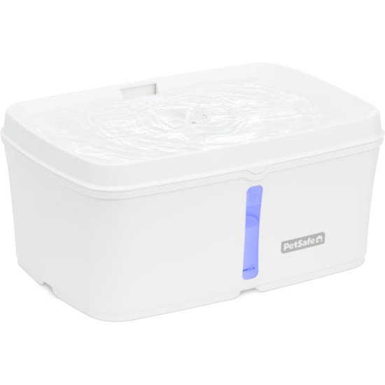 PetSafe Viva Drinking Fountain for Cats and Small Dogs - 4.1 l/140 oz, Indoor Cat Drinking Fountain with Extremely Quiet Pump, Dishwasher Safe, Easy Cleaning, Water Filter Included PetSafe Viva Drinking Fountain for Cats and Small Dogs - 4.1 l/140 oz, Indoor Cat Drinking Fountain with Extremely Quiet Pump, Dishwasher Safe, Easy Cleaning, Water Filter Included