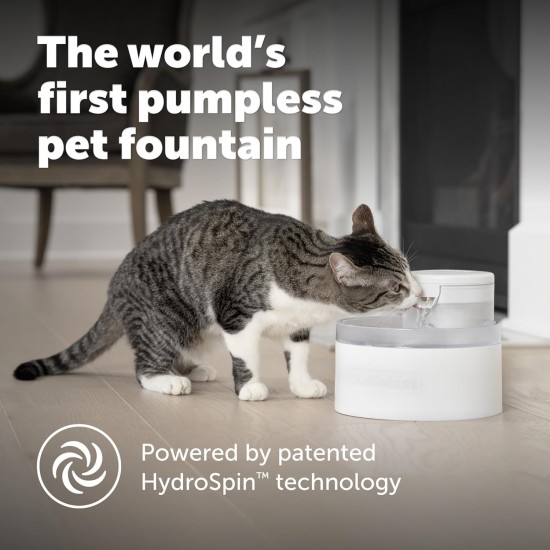 PetSafe Viva Drinking Fountain for Cats and Small Dogs - 4.1 l/140 oz, Indoor Cat Drinking Fountain with Extremely Quiet Pump, Dishwasher Safe, Easy Cleaning, Water Filter Included PetSafe Viva Drinking Fountain for Cats and Small Dogs - 4.1 l/140 oz, Indoor Cat Drinking Fountain with Extremely Quiet Pump, Dishwasher Safe, Easy Cleaning, Water Filter Included