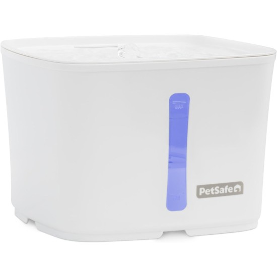 PetSafe Viva Drinking Fountain for Cats and Small Dogs - 4.1 l/140 oz, Indoor Cat Drinking Fountain with Extremely Quiet Pump, Dishwasher Safe, Easy Cleaning, Water Filter Included PetSafe Viva Drinking Fountain for Cats and Small Dogs - 4.1 l/140 oz, Indoor Cat Drinking Fountain with Extremely Quiet Pump, Dishwasher Safe, Easy Cleaning, Water Filter Included