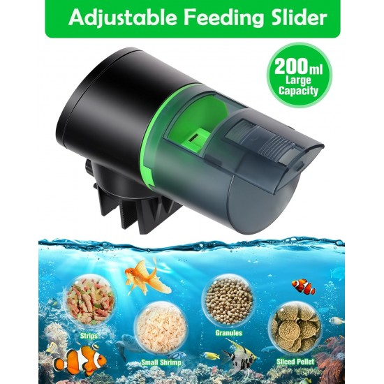 Petbank Automatic Feeder Aquarium Rechargeable Fish Feeder with Timer Feeder for Aquariums with USB Cable LCD Display Fish Feeder for Aquarium Fish Tank Petbank Automatic Feeder Aquarium Rechargeable Fish Feeder with Timer Feeder for Aquariums with USB Cable LCD Display Fish Feeder for Aquarium Fish Tank