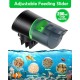 Petbank Automatic Feeder Aquarium Rechargeable Fish Feeder with Timer Feeder for Aquariums with USB Cable LCD Display Fish Feeder for Aquarium Fish Tank Petbank Automatic Feeder Aquarium Rechargeable Fish Feeder with Timer Feeder for Aquariums with USB Cable LCD Display Fish Feeder for Aquarium Fish Tank