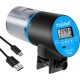 Petbank Automatic Feeder Aquarium Rechargeable Fish Feeder with Timer Feeder for Aquariums with USB Cable LCD Display Fish Feeder for Aquarium Fish Tank Petbank Automatic Feeder Aquarium Rechargeable Fish Feeder with Timer Feeder for Aquariums with USB Cable LCD Display Fish Feeder for Aquarium Fish Tank