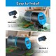 Petbank Automatic Feeder Aquarium Rechargeable Fish Feeder with Timer Feeder for Aquariums with USB Cable LCD Display Fish Feeder for Aquarium Fish Tank Petbank Automatic Feeder Aquarium Rechargeable Fish Feeder with Timer Feeder for Aquariums with USB Cable LCD Display Fish Feeder for Aquarium Fish Tank