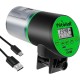 Petbank Automatic Feeder Aquarium Rechargeable Fish Feeder with Timer Feeder for Aquariums with USB Cable LCD Display Fish Feeder for Aquarium Fish Tank Petbank Automatic Feeder Aquarium Rechargeable Fish Feeder with Timer Feeder for Aquariums with USB Cable LCD Display Fish Feeder for Aquarium Fish Tank