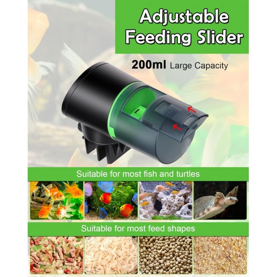 Petbank Automatic Feeder Aquarium Rechargeable Fish Feeder with Timer Feeder for Aquariums with USB Cable LCD Display Fish Feeder for Aquarium Fish Tank Petbank Automatic Feeder Aquarium Rechargeable Fish Feeder with Timer Feeder for Aquariums with USB Cable LCD Display Fish Feeder for Aquarium Fish Tank