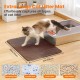 Petinstinct Cat Litter Tray Mat, 75 x 55 cm, Extra Large Cat Litter Mat, Double Layer Design of Honeycomb Mat, Waterproof and Durable, Cat Litter Tray Underlay, Brown Petinstinct Cat Litter Tray Mat, 75 x 55 cm, Extra Large Cat Litter Mat, Double Layer Design of Honeycomb Mat, Waterproof and Durable, Cat Litter Tray Underlay, Brown