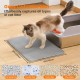 Petinstinct Cat Litter Tray Mat, 75 x 55 cm, Extra Large Cat Litter Mat, Double Layer Design of Honeycomb Mat, Waterproof and Durable, Cat Litter Tray Underlay, Brown Petinstinct Cat Litter Tray Mat, 75 x 55 cm, Extra Large Cat Litter Mat, Double Layer Design of Honeycomb Mat, Waterproof and Durable, Cat Litter Tray Underlay, Brown