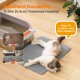 Petinstinct Cat Litter Tray Mat, 75 x 55 cm, Extra Large Cat Litter Mat, Double Layer Design of Honeycomb Mat, Waterproof and Durable, Cat Litter Tray Underlay, Brown Petinstinct Cat Litter Tray Mat, 75 x 55 cm, Extra Large Cat Litter Mat, Double Layer Design of Honeycomb Mat, Waterproof and Durable, Cat Litter Tray Underlay, Brown