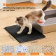 Petinstinct Cat Litter Tray Mat, 75 x 55 cm, Extra Large Cat Litter Mat, Double Layer Design of Honeycomb Mat, Waterproof and Durable, Cat Litter Tray Underlay, Brown Petinstinct Cat Litter Tray Mat, 75 x 55 cm, Extra Large Cat Litter Mat, Double Layer Design of Honeycomb Mat, Waterproof and Durable, Cat Litter Tray Underlay, Brown