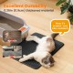 Petinstinct Cat Litter Tray Mat, 75 x 55 cm, Extra Large Cat Litter Mat, Double Layer Design of Honeycomb Mat, Waterproof and Durable, Cat Litter Tray Underlay, Brown Petinstinct Cat Litter Tray Mat, 75 x 55 cm, Extra Large Cat Litter Mat, Double Layer Design of Honeycomb Mat, Waterproof and Durable, Cat Litter Tray Underlay, Brown
