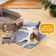 Petinstinct Cat Litter Tray Mat, 75 x 55 cm, Extra Large Cat Litter Mat, Double Layer Design of Honeycomb Mat, Waterproof and Durable, Cat Litter Tray Underlay, Brown Petinstinct Cat Litter Tray Mat, 75 x 55 cm, Extra Large Cat Litter Mat, Double Layer Design of Honeycomb Mat, Waterproof and Durable, Cat Litter Tray Underlay, Brown