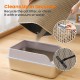 Petinstinct Cat Litter Tray Mat, 75 x 55 cm, Extra Large Cat Litter Mat, Double Layer Design of Honeycomb Mat, Waterproof and Durable, Cat Litter Tray Underlay, Brown Petinstinct Cat Litter Tray Mat, 75 x 55 cm, Extra Large Cat Litter Mat, Double Layer Design of Honeycomb Mat, Waterproof and Durable, Cat Litter Tray Underlay, Brown