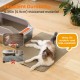 Petinstinct Cat Litter Tray Mat, 75 x 55 cm, Extra Large Cat Litter Mat, Double Layer Design of Honeycomb Mat, Waterproof and Durable, Cat Litter Tray Underlay, Brown Petinstinct Cat Litter Tray Mat, 75 x 55 cm, Extra Large Cat Litter Mat, Double Layer Design of Honeycomb Mat, Waterproof and Durable, Cat Litter Tray Underlay, Brown