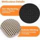 Petinstinct Cat Litter Tray Mat, 75 x 55 cm, Extra Large Cat Litter Mat, Double Layer Design of Honeycomb Mat, Waterproof and Durable, Cat Litter Tray Underlay, Brown Petinstinct Cat Litter Tray Mat, 75 x 55 cm, Extra Large Cat Litter Mat, Double Layer Design of Honeycomb Mat, Waterproof and Durable, Cat Litter Tray Underlay, Brown