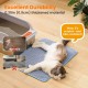 Petinstinct Cat Litter Tray Mat, 75 x 55 cm, Extra Large Cat Litter Mat, Double Layer Design of Honeycomb Mat, Waterproof and Durable, Cat Litter Tray Underlay, Brown Petinstinct Cat Litter Tray Mat, 75 x 55 cm, Extra Large Cat Litter Mat, Double Layer Design of Honeycomb Mat, Waterproof and Durable, Cat Litter Tray Underlay, Brown