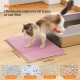 Petinstinct Cat Litter Tray Mat, 75 x 55 cm, Extra Large Cat Litter Mat, Double Layer Design of Honeycomb Mat, Waterproof and Durable, Cat Litter Tray Underlay, Brown Petinstinct Cat Litter Tray Mat, 75 x 55 cm, Extra Large Cat Litter Mat, Double Layer Design of Honeycomb Mat, Waterproof and Durable, Cat Litter Tray Underlay, Brown