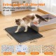 Petinstinct Cat Litter Tray Mat, 75 x 55 cm, Extra Large Cat Litter Mat, Double Layer Design of Honeycomb Mat, Waterproof and Durable, Cat Litter Tray Underlay, Brown Petinstinct Cat Litter Tray Mat, 75 x 55 cm, Extra Large Cat Litter Mat, Double Layer Design of Honeycomb Mat, Waterproof and Durable, Cat Litter Tray Underlay, Brown