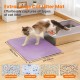 Petinstinct Cat Litter Tray Mat, 75 x 55 cm, Large Double Layer Cat Litter Tray Underlay, Waterproof, Durable Design, Honeycomb Cat Litter Mat, Cat Litter Tray Mat, XL, Purple Petinstinct Cat Litter Tray Mat, 75 x 55 cm, Large Double Layer Cat Litter Tray Underlay, Waterproof, Durable Design, Honeycomb Cat Litter Mat, Cat Litter Tray Mat, XL, Purple