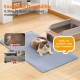 Petinstinct Cat Litter Tray Mat, 75 x 55 cm, Large Double Layer Cat Litter Tray Underlay, Waterproof, Durable Design, Honeycomb Cat Litter Mat, Cat Litter Tray Mat, XL, Purple Petinstinct Cat Litter Tray Mat, 75 x 55 cm, Large Double Layer Cat Litter Tray Underlay, Waterproof, Durable Design, Honeycomb Cat Litter Mat, Cat Litter Tray Mat, XL, Purple
