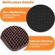 Petinstinct Cat Litter Tray Mat, 75 x 55 cm, Large Double Layer Cat Litter Tray Underlay, Waterproof, Durable Design, Honeycomb Cat Litter Mat, Cat Litter Tray Mat, XL, Purple Petinstinct Cat Litter Tray Mat, 75 x 55 cm, Large Double Layer Cat Litter Tray Underlay, Waterproof, Durable Design, Honeycomb Cat Litter Mat, Cat Litter Tray Mat, XL, Purple