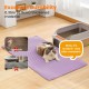 Petinstinct Cat Litter Tray Mat, 75 x 55 cm, Large Double Layer Cat Litter Tray Underlay, Waterproof, Durable Design, Honeycomb Cat Litter Mat, Cat Litter Tray Mat, XL, Purple Petinstinct Cat Litter Tray Mat, 75 x 55 cm, Large Double Layer Cat Litter Tray Underlay, Waterproof, Durable Design, Honeycomb Cat Litter Mat, Cat Litter Tray Mat, XL, Purple
