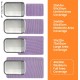 Petinstinct Cat Litter Tray Mat, 75 x 55 cm, Large Double Layer Cat Litter Tray Underlay, Waterproof, Durable Design, Honeycomb Cat Litter Mat, Cat Litter Tray Mat, XL, Purple Petinstinct Cat Litter Tray Mat, 75 x 55 cm, Large Double Layer Cat Litter Tray Underlay, Waterproof, Durable Design, Honeycomb Cat Litter Mat, Cat Litter Tray Mat, XL, Purple