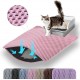 Petinstinct Cat Litter Tray Mat, 75 x 55 cm, Large Double Layer Cat Litter Tray Underlay, Waterproof, Durable Design, Honeycomb Cat Litter Mat, Cat Litter Tray Mat, XL, Purple Petinstinct Cat Litter Tray Mat, 75 x 55 cm, Large Double Layer Cat Litter Tray Underlay, Waterproof, Durable Design, Honeycomb Cat Litter Mat, Cat Litter Tray Mat, XL, Purple
