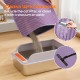 Petinstinct Cat Litter Tray Mat, 75 x 55 cm, Large Double Layer Cat Litter Tray Underlay, Waterproof, Durable Design, Honeycomb Cat Litter Mat, Cat Litter Tray Mat, XL, Purple Petinstinct Cat Litter Tray Mat, 75 x 55 cm, Large Double Layer Cat Litter Tray Underlay, Waterproof, Durable Design, Honeycomb Cat Litter Mat, Cat Litter Tray Mat, XL, Purple
