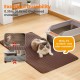 Petinstinct Cat Litter Tray Mat, 75 x 55 cm, Large Double Layer Cat Litter Tray Underlay, Waterproof, Durable Design, Honeycomb Cat Litter Mat, Cat Litter Tray Mat, XL, Purple Petinstinct Cat Litter Tray Mat, 75 x 55 cm, Large Double Layer Cat Litter Tray Underlay, Waterproof, Durable Design, Honeycomb Cat Litter Mat, Cat Litter Tray Mat, XL, Purple
