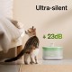 Petlibro Drinking Fountain for Cats, Ultra Quiet with Two Flow Modes, BPA-Free Capsule Cat Fountain, 71 oz/2.1 L Visible Water Level with Filter for Cats and Dogs