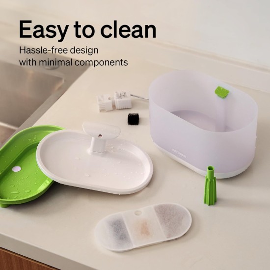 Petlibro Drinking Fountain for Cats, Ultra Quiet with Two Flow Modes, BPA-Free Capsule Cat Fountain, 71 oz/2.1 L Visible Water Level with Filter for Cats and Dogs Petlibro Drinking Fountain for Cats, Ultra Quiet with Two Flow Modes, BPA-Free Capsule Cat Fountain, 71 oz/2.1 L Visible Water Level with Filter for Cats and Dogs