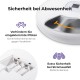 Pettadore Nutri Turn - Automatic Feeder for Cats/Dogs - Smart with App - 6 Meals Wet and Dry Food Pettadore Nutri Turn - Automatic Feeder for Cats/Dogs - Smart with App - 6 Meals Wet and Dry Food