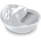 Pioneer Pet Raindrop Ceramic Drinking Fountain for Pets, White Pioneer Pet Raindrop Ceramic Drinking Fountain for Pets, White