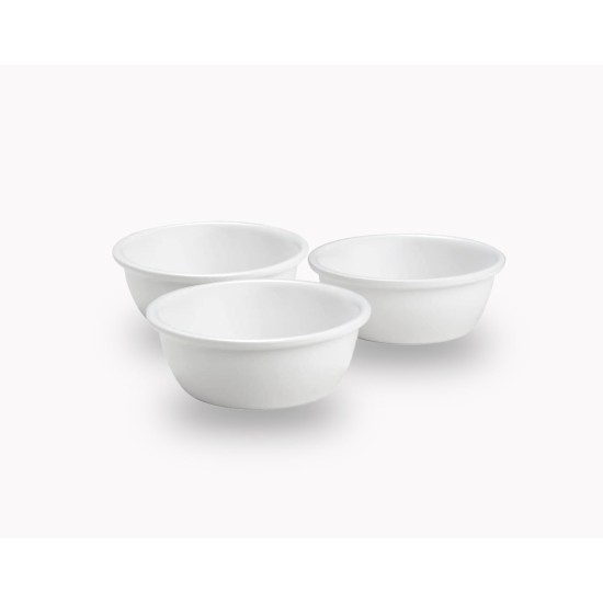 PiuPet Set of 3 Ceramic Cat Bowls with Bamboo Bowl Raiser 250 ml PiuPet Set of 3 Ceramic Cat Bowls with Bamboo Bowl Raiser 250 ml