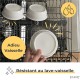 PiuPet Set of 3 Ceramic Cat Bowls with Bamboo Bowl Raiser 250 ml PiuPet Set of 3 Ceramic Cat Bowls with Bamboo Bowl Raiser 250 ml