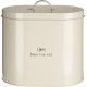 Premier Housewares Pet Food Storage Jar with Spoon, Metal, Cream, 6.5 Litre, Galvanised Steel, Powder Paint, Cream, 15 x 25 x 22 cm Premier Housewares Pet Food Storage Jar with Spoon, Metal, Cream, 6.5 Litre, Galvanised Steel, Powder Paint, Cream, 15 x 25 x 22 cm