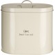 Premier Housewares Pet Food Storage Jar with Spoon, Metal, Cream, 6.5 Litre, Galvanised Steel, Powder Paint, Cream, 15 x 25 x 22 cm Premier Housewares Pet Food Storage Jar with Spoon, Metal, Cream, 6.5 Litre, Galvanised Steel, Powder Paint, Cream, 15 x 25 x 22 cm